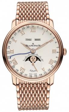 Villeret Complete Calendar 8 Jours Blancpain 6639 3642 MMB