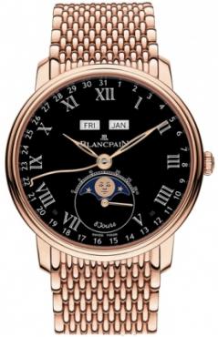 Villeret Complete Calendar 8 Jours Blancpain 6639 3637 MMB