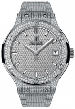 Hublot Classic Fusion 38 Titanium Full Pave