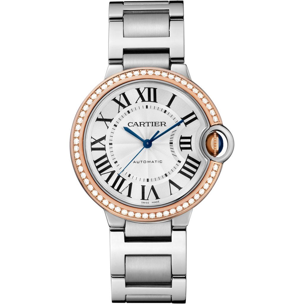 ballon bleu de cartier watch 36 mm steel