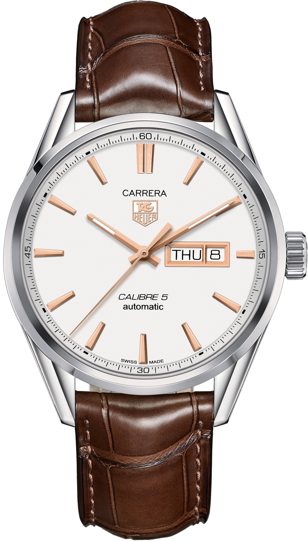 Carrera Calibre 5 Day-Date Automatic | Tag Heuer 
