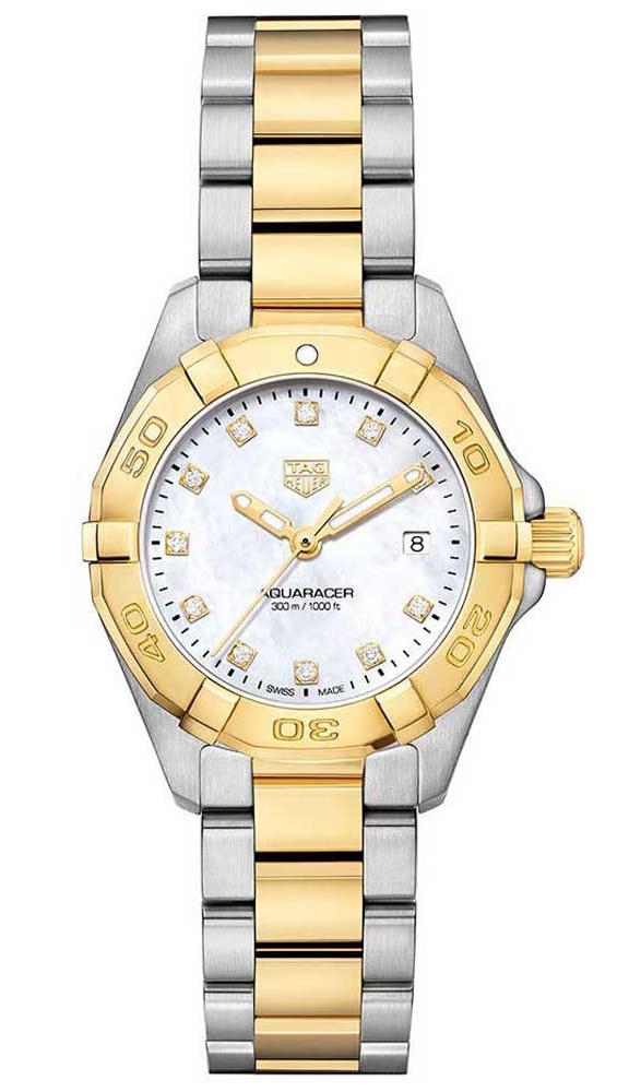 Tag heuer 2025 aquaracer 300m diamonds