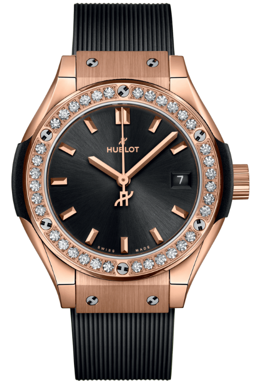 Hublot Classic Fusion 29 King Gold Diamonds